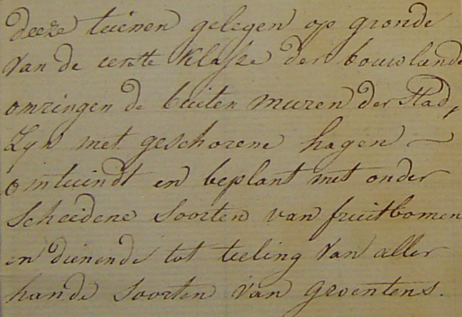 Kadastrale Verkenning Sittard 1829, Archief de Domijnen